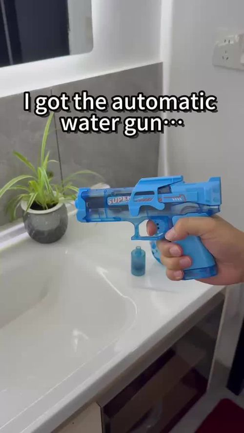 Ultimate Battle Water Blaster Powerful Electric Water Gun, Automatic Squirt Blaster with Glowing Muzzle 320cc High Capacity, Up to 32 FT Range, Outdoor Summer Party Toy OutdoorFun for Adults &Kids Toys Summervibes