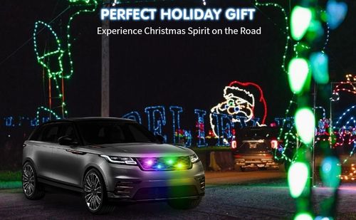 6pcs RGB Led Aircraft Strobe Light Remote Wireless Motorcycle Flash Light Warning Lights for Bike Car Multifunctional