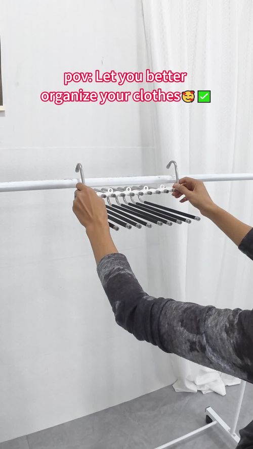 9-in-1 Space Saving Pants Hangers – Metal Closet Organizer for Jeans, Trousers & Scarves – Save 80% Closet Space, Non-Slip Design – 1-Pack (KSh 2,700)