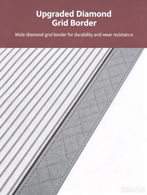 Magnetic diamond mesh screen partition curtain - 35.4 inches × 82.7 inches insect-proof and dust-proof mesh door, 36 magnetic pieces, Velcro stickers, no manual operation required, convenient for passage, breathable, portable, and easy to install on door frames of balconies, bedrooms, etc.