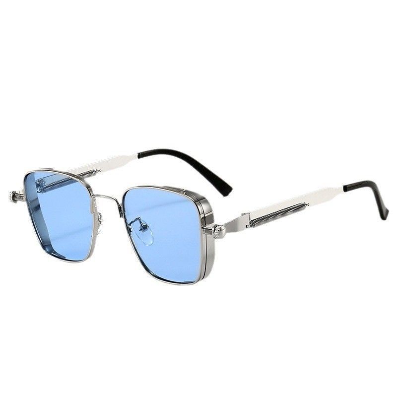 High Quality Durable Metal Frame Eye-Catching Colors Unisex Luxury Sunglasses