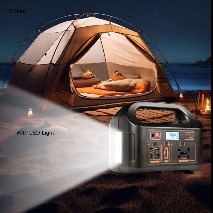 Small size and large capacity of 200W household energy storage solar charging system