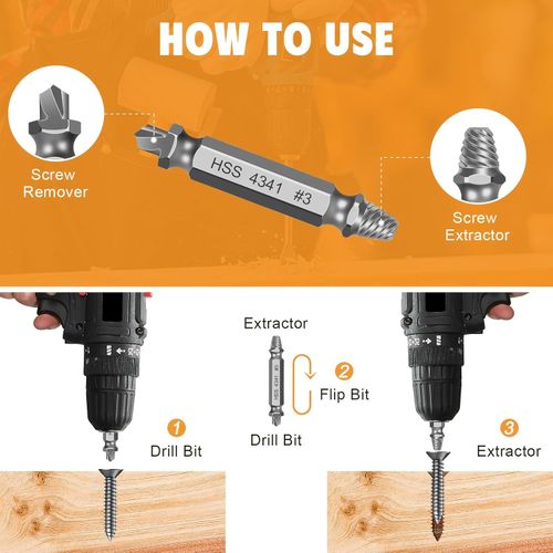 Damaged Screw Extractor