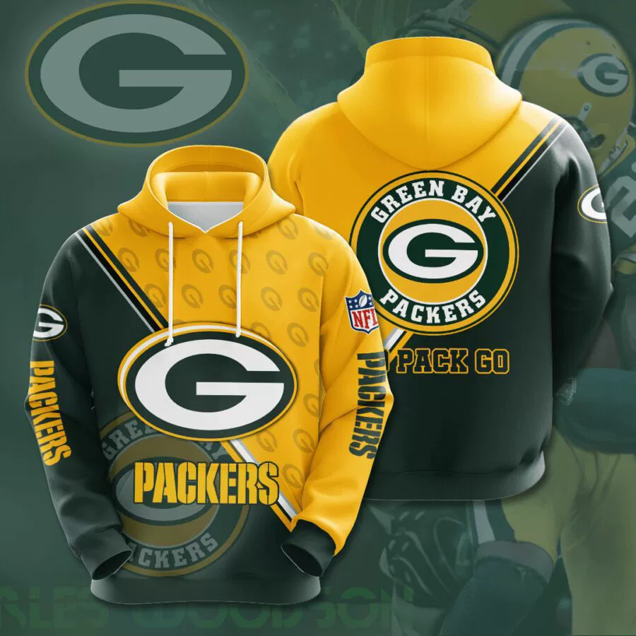 Green Bay Packers Unisex Long Sleeve Hoodie