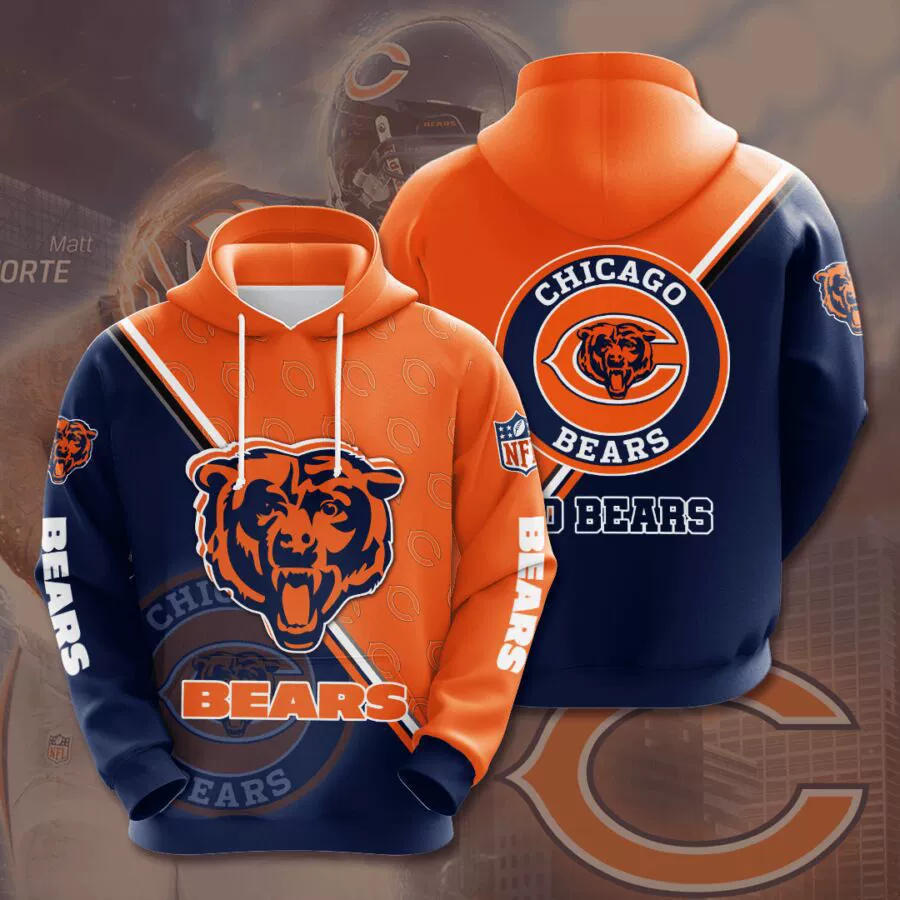 Chicago Bears Unisex Long Sleeve Hoodie