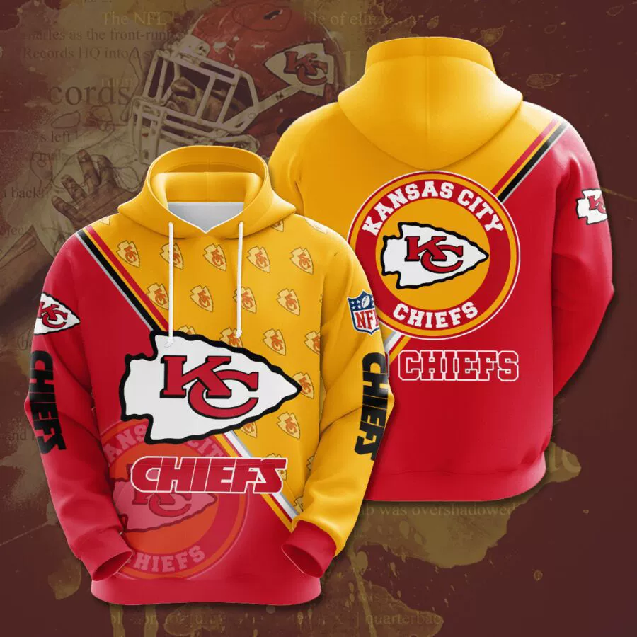 Kansas City Chiefs Unisex Long Sleeve Hoodie