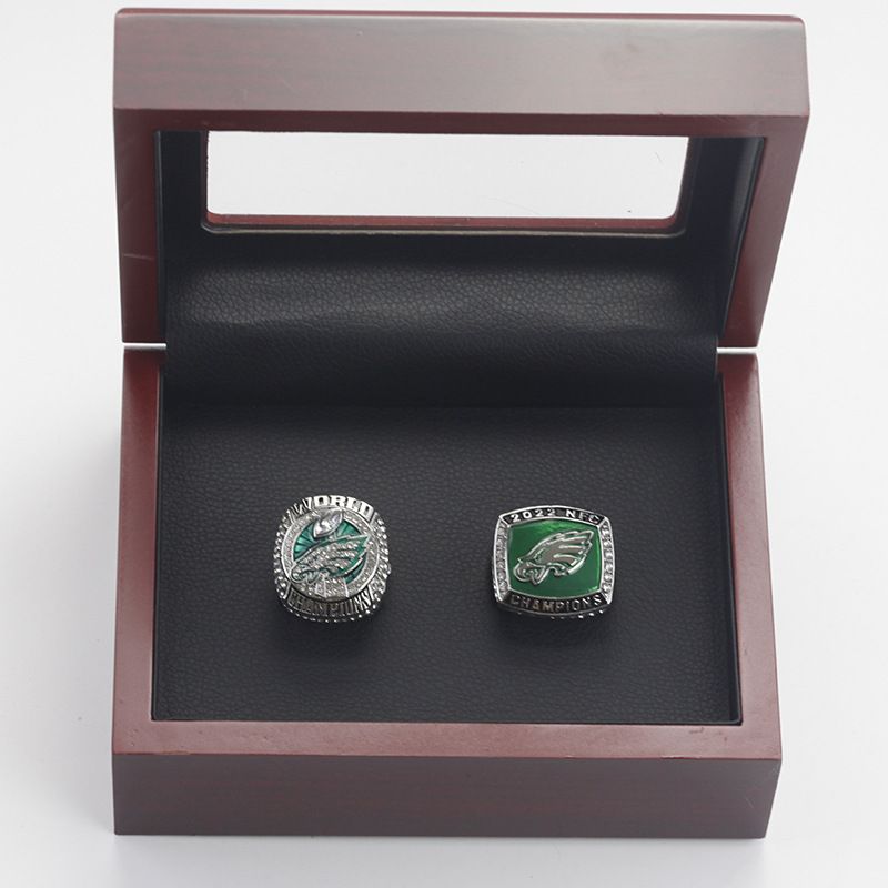 2017 2022 NFC Philadelphia Eagles Championship Ring Set