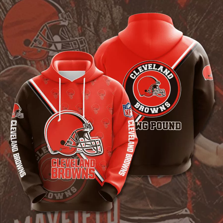 Cleveland Browns Unisex Long Sleeve Hoodie