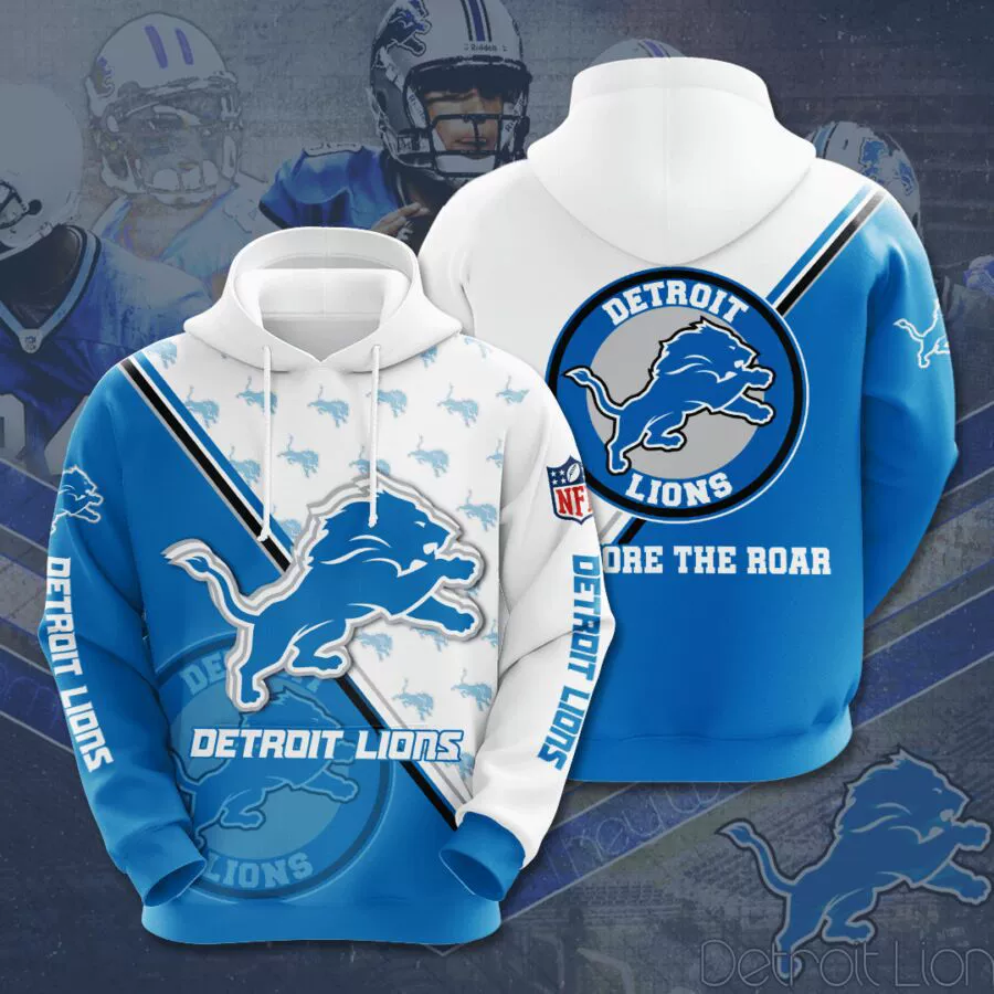 Detroit Lions Unisex Long Sleeve Hoodie