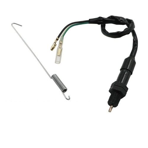 AOWIFT Motorcycle Rear Brake Stop Light Switch with Spring Kit