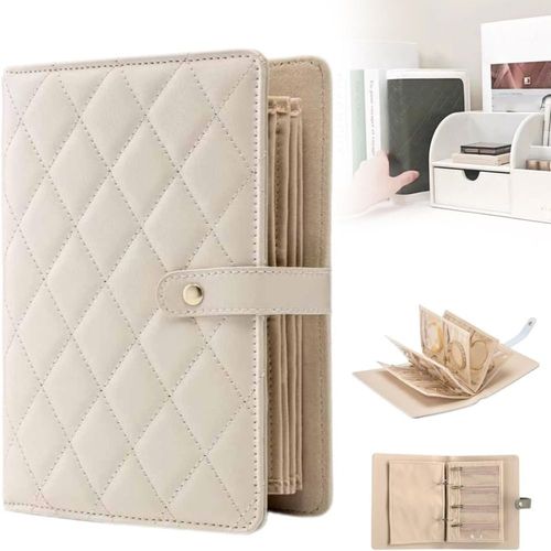 Cream White Jewelry Storage Box