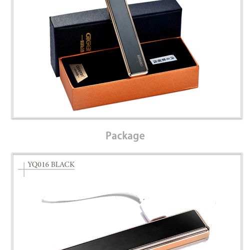 The same ultra-thin rechargeable lighter as the internet celebrity
