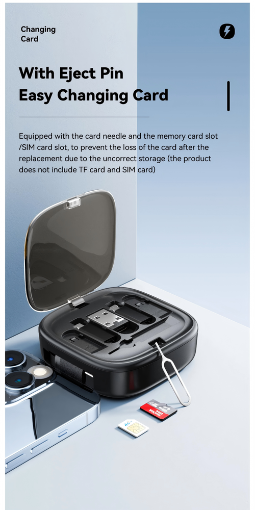 Multi-function charging data cable kit 60w fast charging