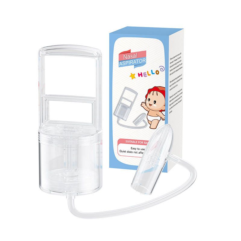 Large pull-out nasal aspirator, negative pressure vacuum nasal suction, nasal congestion removal tool for children and babies
