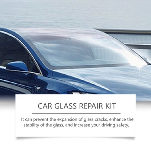 Car Glass Care Kit Car Windshield Crack Scratches Adhesive Repair Fluid