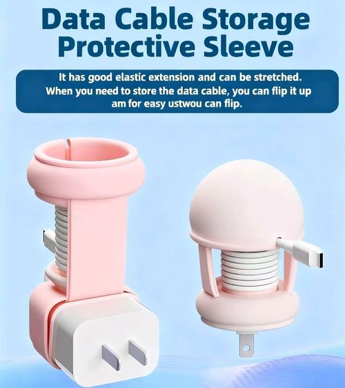 Cartoon Charger Data Cable Organizer
