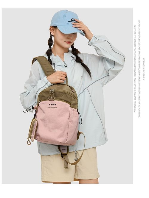 Women's Backpack Travel Bag Waterproof Oxford Fashion Outdoor Leisure Sports Bag