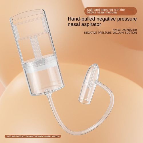 Large pull-out nasal aspirator, negative pressure vacuum nasal suction, nasal congestion removal tool for children and babies