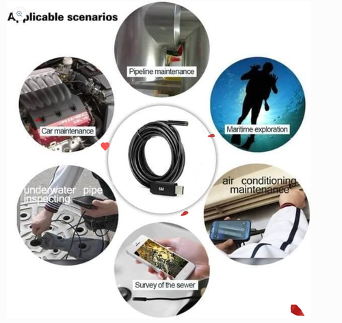 3 In 1 Endoscope,Can be used for physical exploration