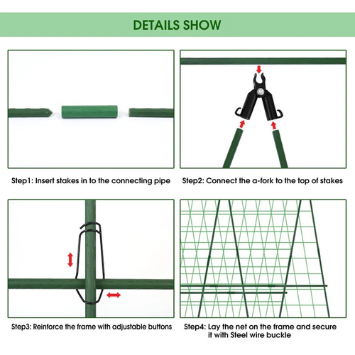 A-Frame Garden Trellis