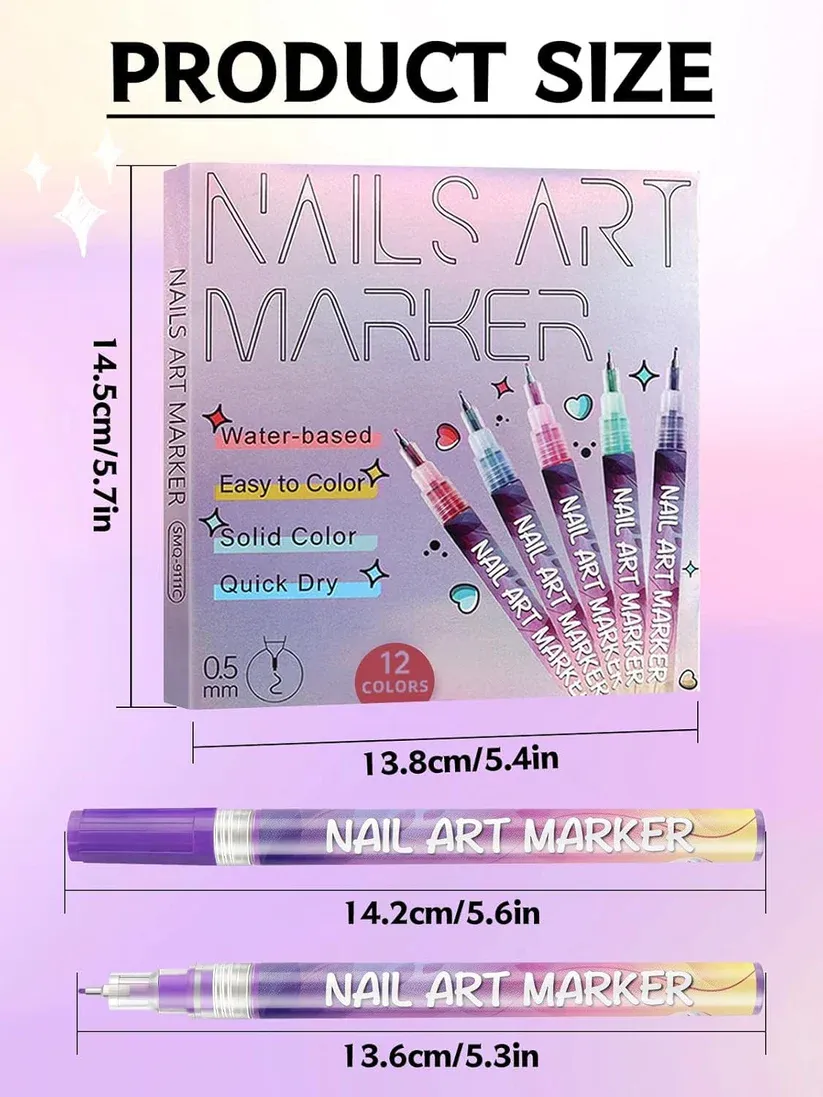 Nail Art Marker Pens