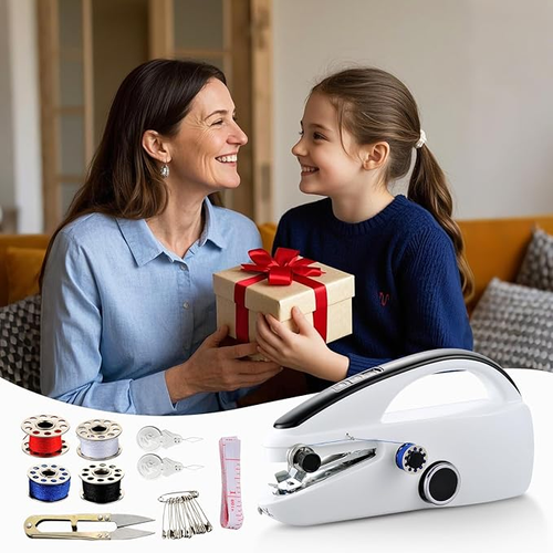 Handheld sewing machine