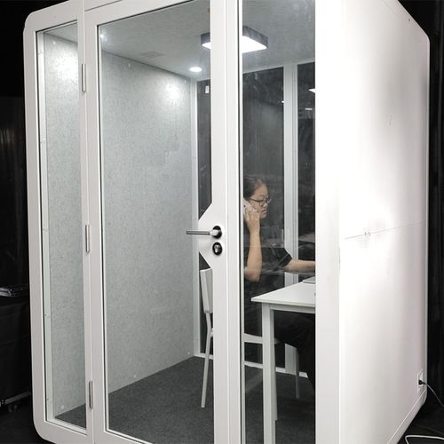 TFT Office Phone Booth.Economical Office Meeting Pod For 4 Persons