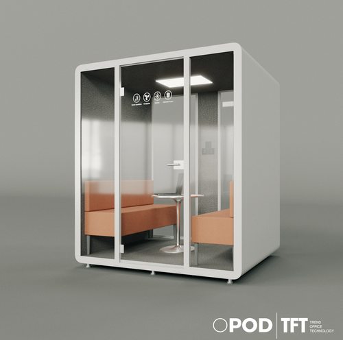 TFT Office Phone Booth.Economical Office Meeting Pod Plus