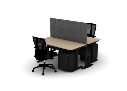 30 Think Desk Bundle (sit to stand) - Pod of 2