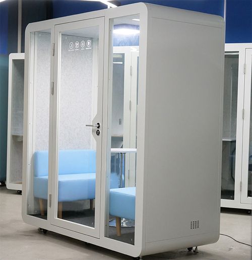 TFT Office Phone Booth.Soundproof Meeting Booth.4 Users-  Office Pod