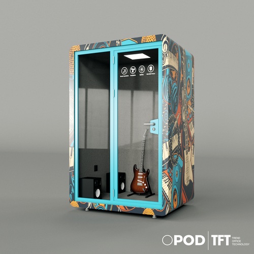 TFT Office Phone Booth.Soundproof Music Studio Room