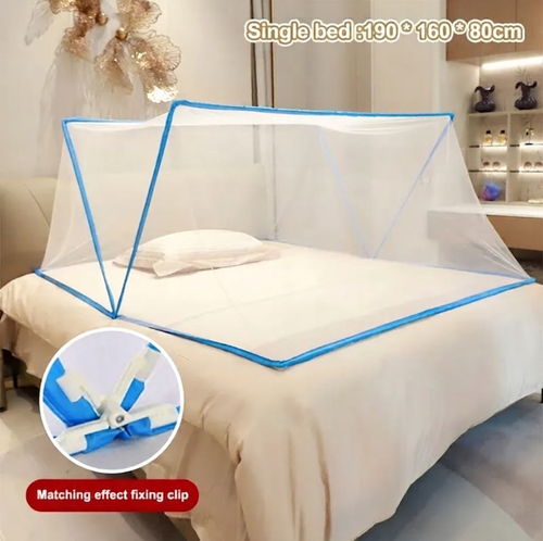 190*160*80 Portable Folding Mosquito Net Breathable Canopy for 1-3 People, Ideal for Home