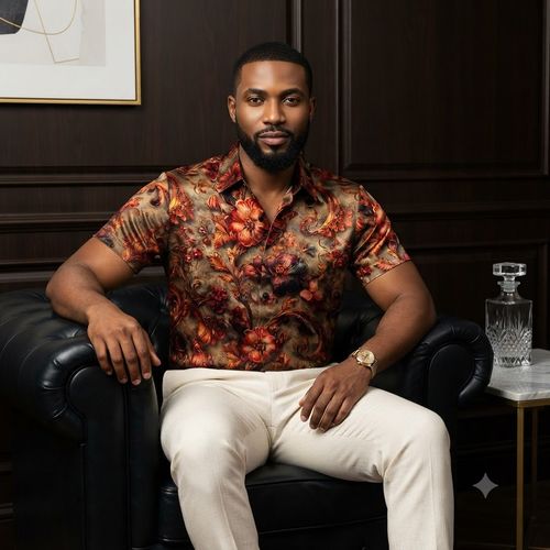 Silky Sateen Vintage-Style Shirt