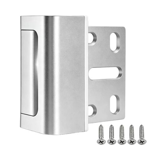 2pcs Door Reinforcement Lock Withstands 800lbs Of Force Extra Proof Door Lock For Kids Safety Door Security Lock for Home Safety