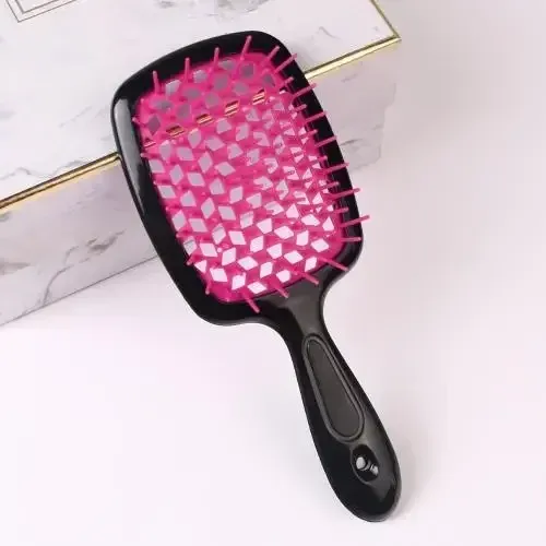 Air Cushion Comb Hair Massage Wet Dry Comb Anti-static Hollow Out Wet Curly Hair Brushes Tangled Hair Comb Barber Styling Tool