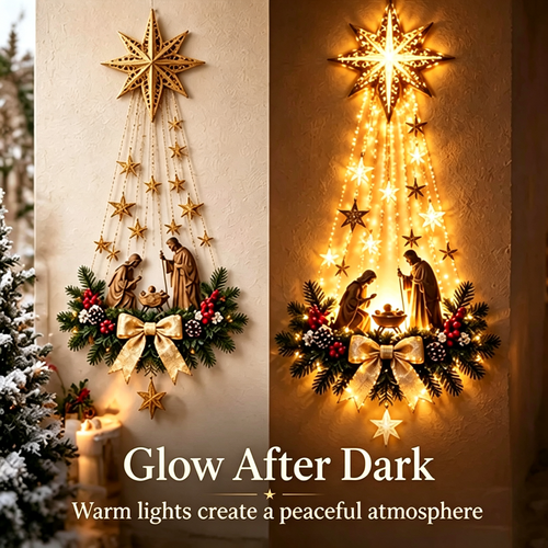Illuminated wall decor, indoor LED lighting