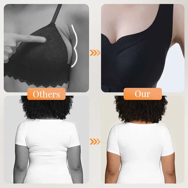 💕Women's Cozy Seamless Push Up Bra with front closure