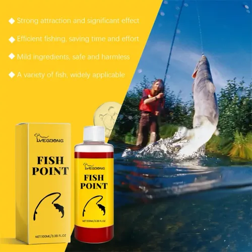 100ml Red Worm Bait Fish Attractant High Concentration Fish Bait Attractant Enhancer Liquid Strong Scented Fish Attractants