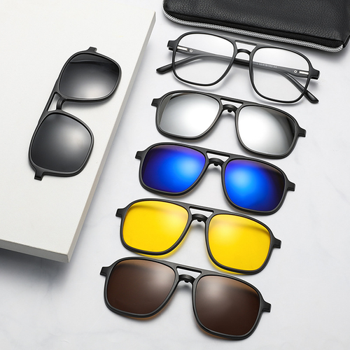 5 in 1 Interchangeable Sunglasses