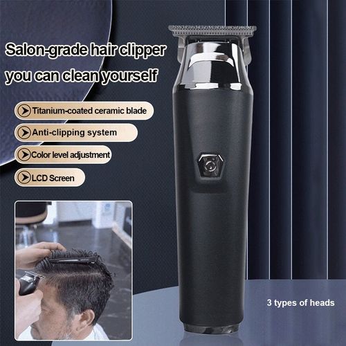 Digital Display Professional Hairdressing Electric Hair Clipper