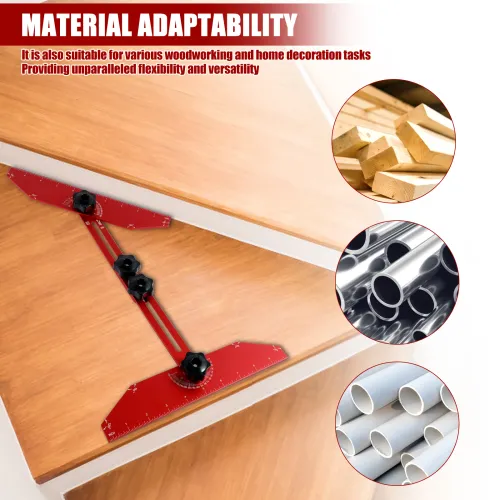 The Master Stair Builder - Professional Adjustable Stair Tread Template Tool