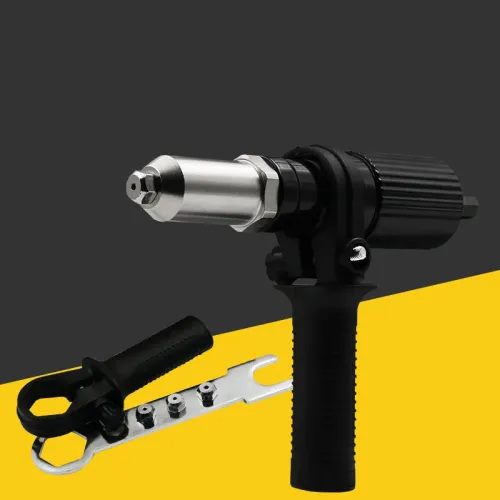 Professional Electric Rivet Nut Gun Machine Core Pull Accessories Cordless Riveting Gun Drill Adapter Insert Nut Tools