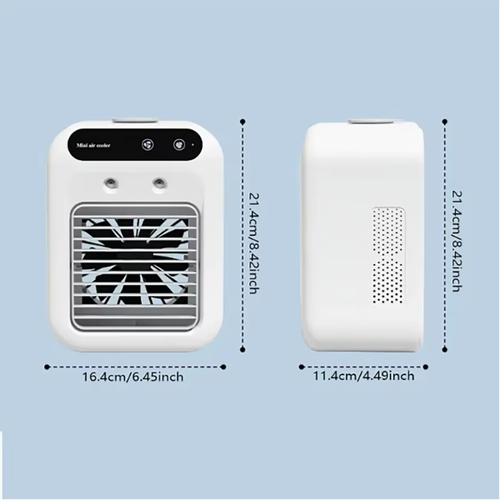 Portable USB Desk Cooler Fan With Humidifier