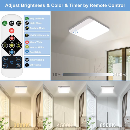 Automatic LED Motion Sensor Ceiling Light