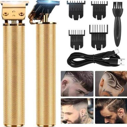 🔥Hot Sale🔥USB rechargeable portable hair clipper, easily create personalized hairstyle