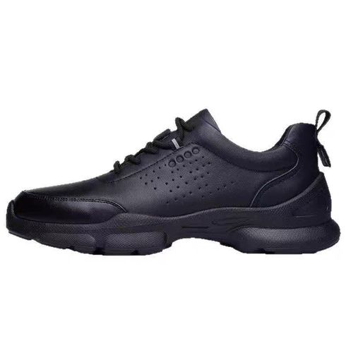Men's sporty leather shoes