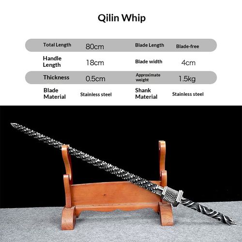 Chilian Stream Reverse Dragon Tooth  — The 18 Traditional Weapons Series | Longquan Artisan Blade — Tea Knife, Collectible Display Piece, and Cold Weapon Miniature