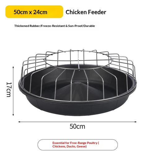 The New Chicken Feeding Trough Chicken Automatic Feeder, Free-range Chicken Feeding Artifact Can't Be Turned Over