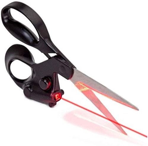 Laser scissors infrared guided tailor scissors