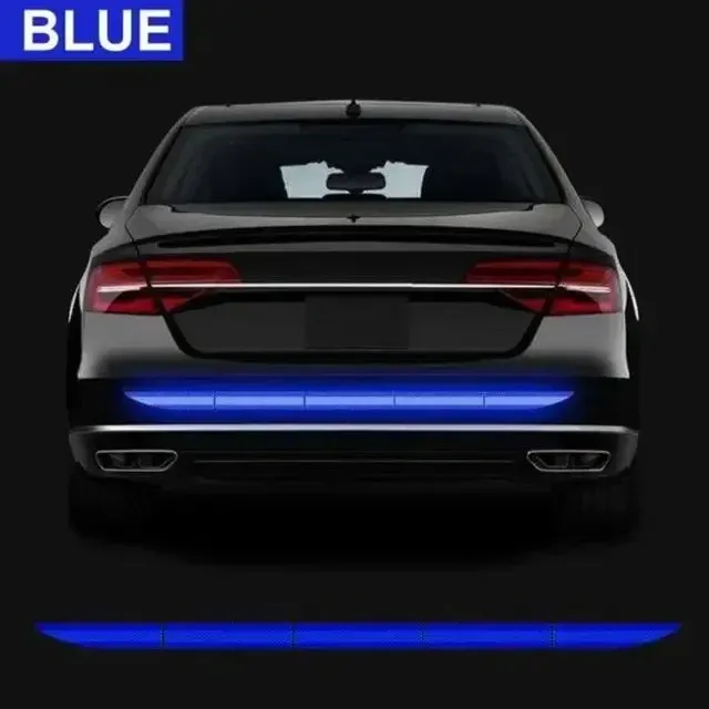 5PCS Car Sticker Reflective Warning Safety Tape Anti Collision Warning Reflective Stickers Automobile Trunk Reflectante Accessories